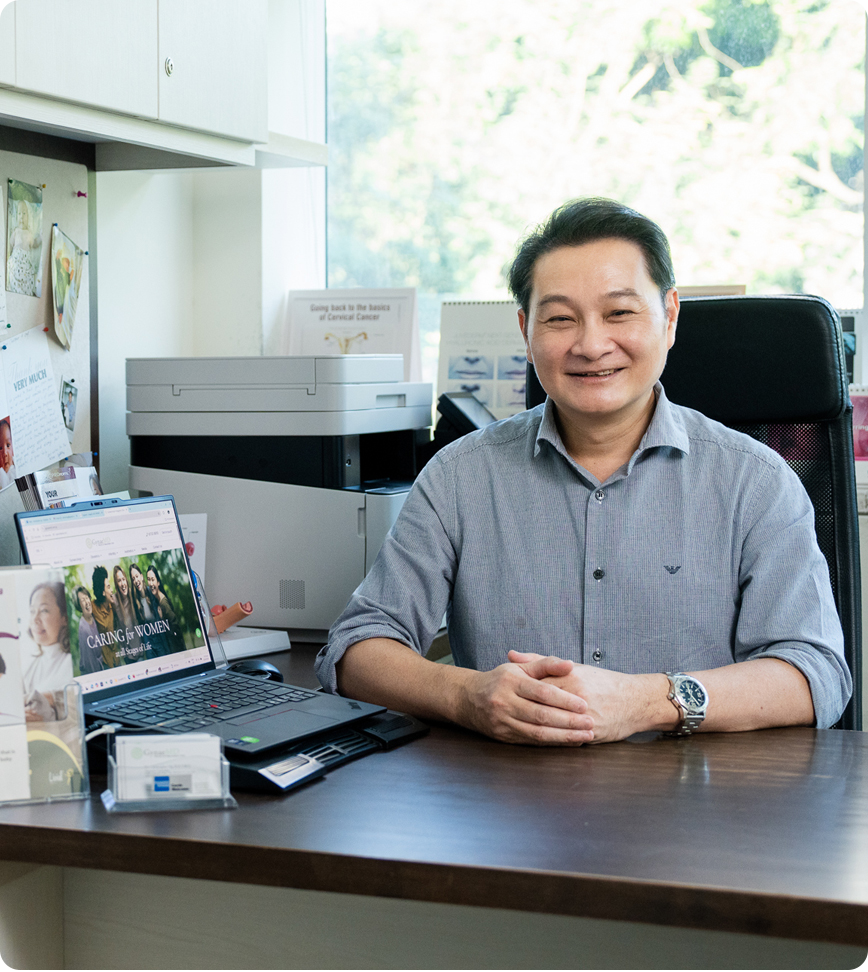 Ovarian Cyst Doctor - Dr Christopher Ng